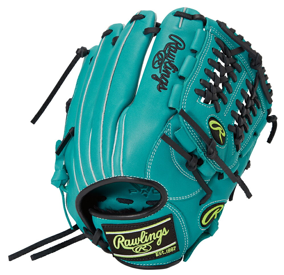 ローリングス (Rawlings) 野球 少年軟式グローブ グラブ HYPER TECH R9 SERIES ハイパーテック オールラウンド用 ジュニア (25aw) ティール サイズL RH用 左投げ用 GJ5FR9N6L1-TE