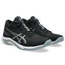 アシックス (asics) バレーボールシューズ NETBURNER BALLISTIC FF MT 4 ネットバーナー (25aw) ブラック×ホワイト 10...