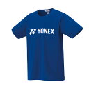 ヨネックス (Yonex) バドミントン トレーニングウエア 半袖Tシャツ ミッドナイトネイビー サイズM-L シンプル 16501-472
