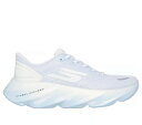 スケッチャーズ (SKECHERS) ランニングシューズ SKX AERO BURST スニーカー レディース (25ss) ホワイト×ライトブルー 172210-WLB