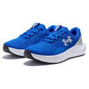 アンダーアーマー (underarmour) ランニングシューズ UAチャージド サージ4 メンズ (24aw) チームロイヤル×ホワイト ブルー 25.0-29.0cm D相当 3027000-400