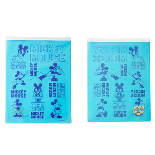 アリーナ (arena) 水泳 競泳 スイミングバッグ ポーチ 収納 ディズニー ミッキーマウス プルーフバッグ..