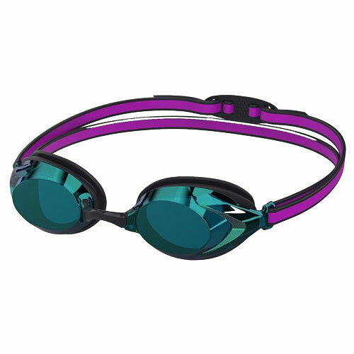 スピード (Speedo) 水泳 競泳 ゴーグル ヴァンクイッシャー3.0ミラー ジュニア ディーバxブルー SEB025..