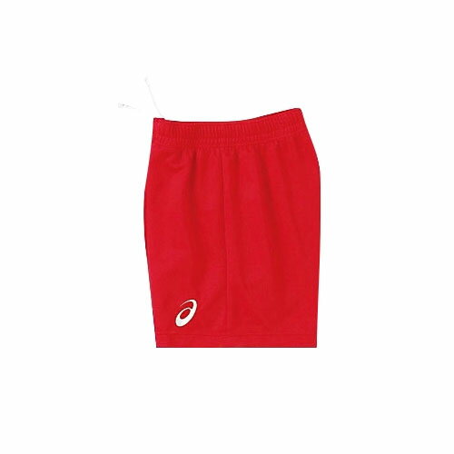 アシックス (asics) バレーボールウエア ハーフパンツ ゲームパンツロング レディース レッド M-O XW2738-23【SS2512】