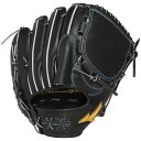 ミズノ (MIZUNO) 一般野球 硬式用グローブ グラブ ミズノプロ Crafted Edition 宮城型 投手用 ピッチャー用 (25aw) ブラック サイズ11 RH用 左投げ用あり 1AJGH33011-09