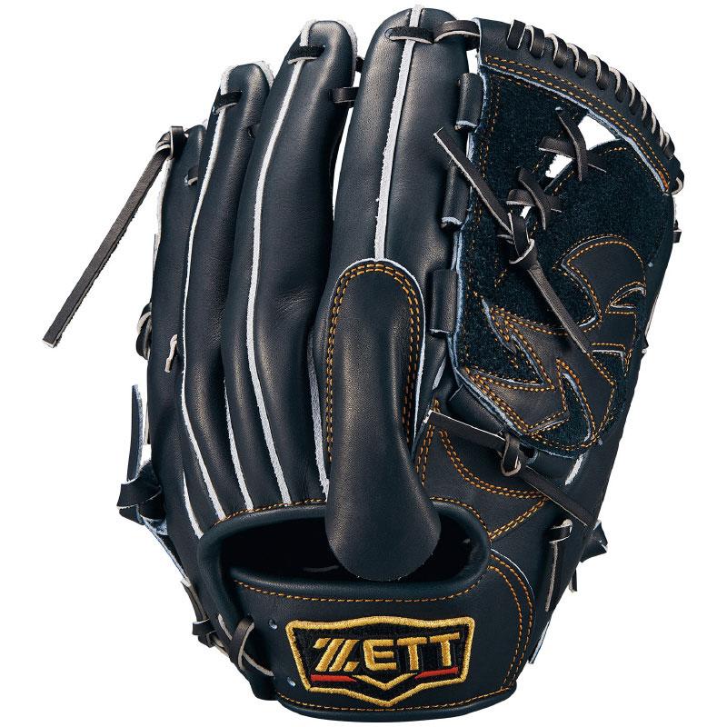 ゼット (ZETT) 一般野球 硬式用グローブ グラブ プロステイタス 投手用 ピッチャー用 (25aw) ナイトブラック サイズ4 BPROG411G-1900N