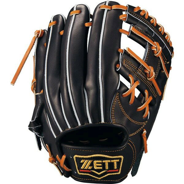 ゼット (ZETT) 一般野球 硬式用グローブ グラブ プロステイタス 内野手用 二塁手 遊撃手用 (25aw) ブラ..