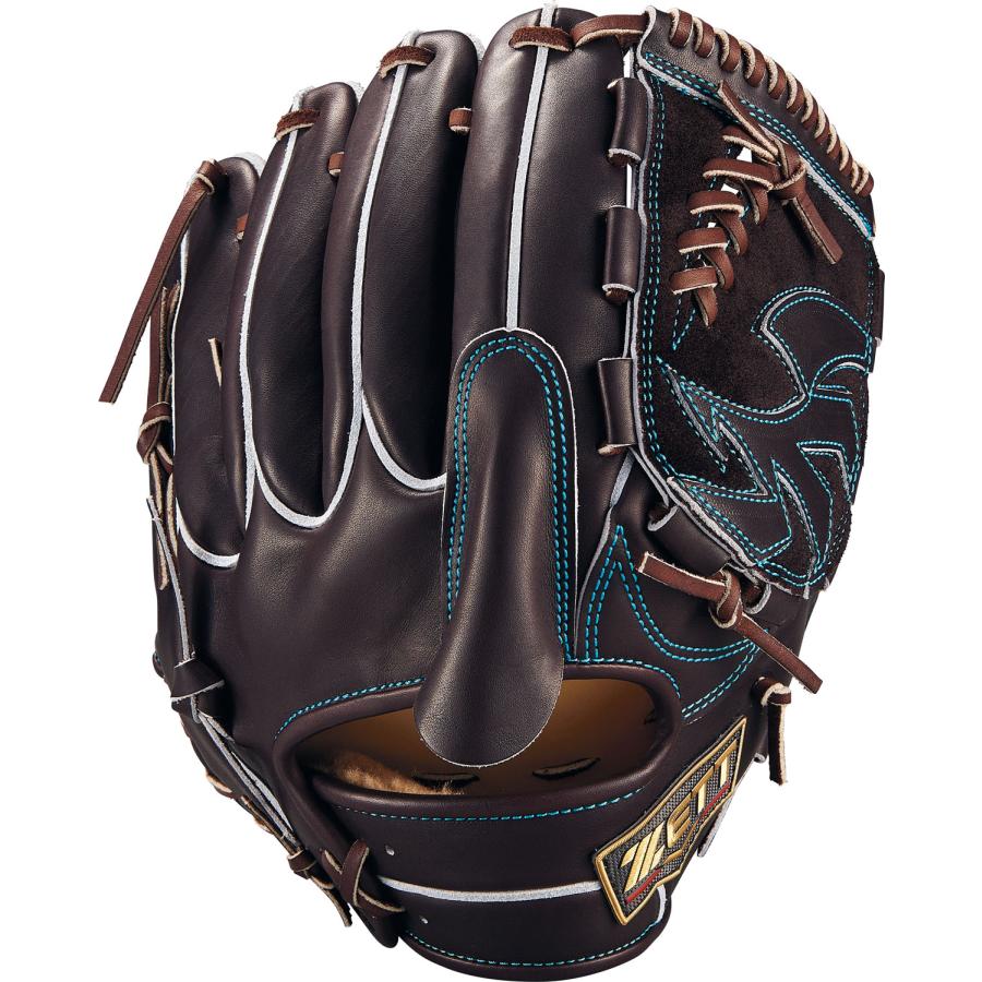ゼット (ZETT) 一般野球 硬式用グローブ グラブ プロステイタスSEシリーズ 投手用 ピッチャー用 (25aw) ブラウン×サックス サイズ5 BPROG611SG-3741