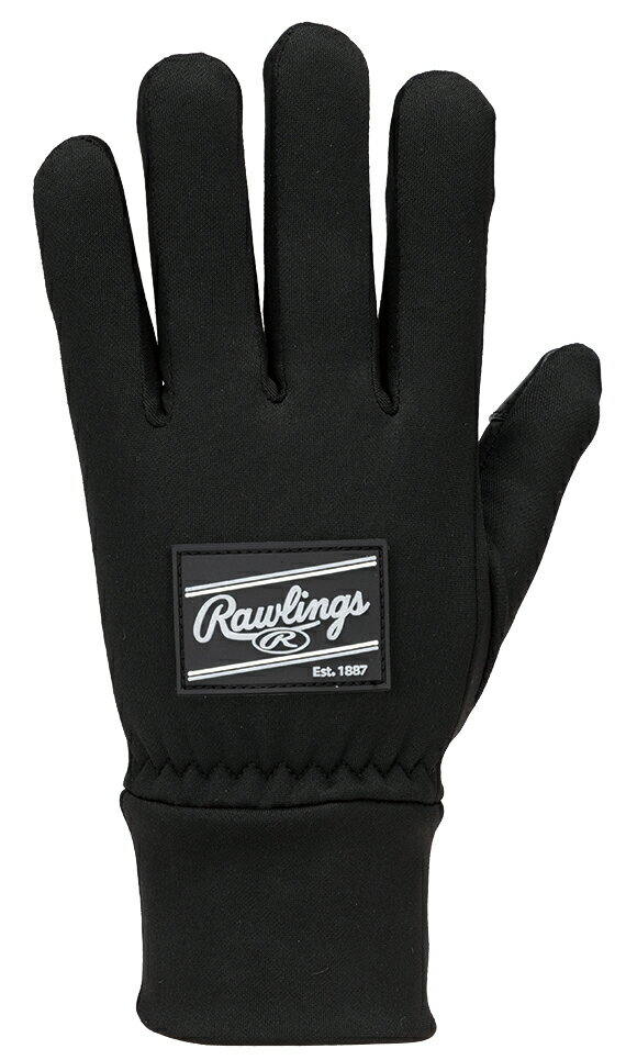 ローリングス (Rawlings) 少年野球 小物 アクセサリー 防寒手袋 フリースグローブ ジュニア (25aw) ブ..