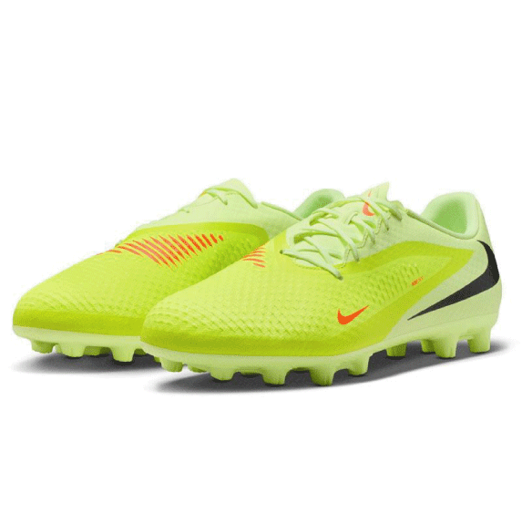 ナイキ (NIKE) サッカー スパイク シューズ ファントム 6 LOW アカデミー メンズ (25aw) ハイパークリムゾン×ライムライト×ブラック HQ2318-800