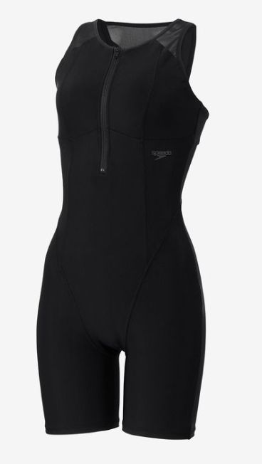 スピード (Speedo) 水泳 フィットネス用水着 オールインワン ビルドアップニースキン レディース (25aw..