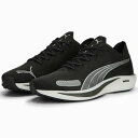 プーマ (Puma) ランニングシューズ リベレイトニトロ 2 LIBERATE NITRO 2 メンズ ブラック×シルバー 37731501 377315-01