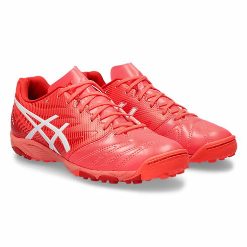 アシックス (asics) サッカー トレーニングシューズ トレシュー ULTREZZA 3 JR GS TF ターフ ジュニア Flash Coral/White スタンダードラスト 1104a049-700