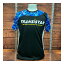 トランジスタ (TRANSISTAR) ハンドボールウエア CAMO5 ゲームシャツ 半袖Tシャツ カモ柄 ブラック×ブルー HB23AT02-BLK/BLE