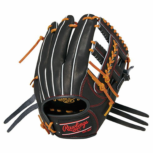 ローリングス (Rawlings) 一般野球 軟式グローブ 軟式 HOH PRO EXCEL 内野手用 (24ss) ブラック サイズ11.62 GR4HECK45-B