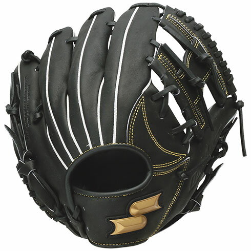エスエスケイ (SSK) 少年野球 軟式グローブ ウインドリーム ジュニア オールラウンド (24ss) ブラック サイズS WJG224-90