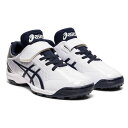 ASICS アシックス 少年野球 トレーニングシューズ トレシュー STAR SHINE TR 2 スターシャイン ジュニア ホワイト×ネイビー 1124A00...