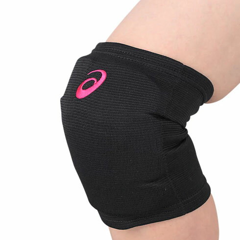 【取り寄せ】ASICS アシックス バレーボール ひざサポーター 膝 ユニセックス (24ss) ブラック×ブライ..