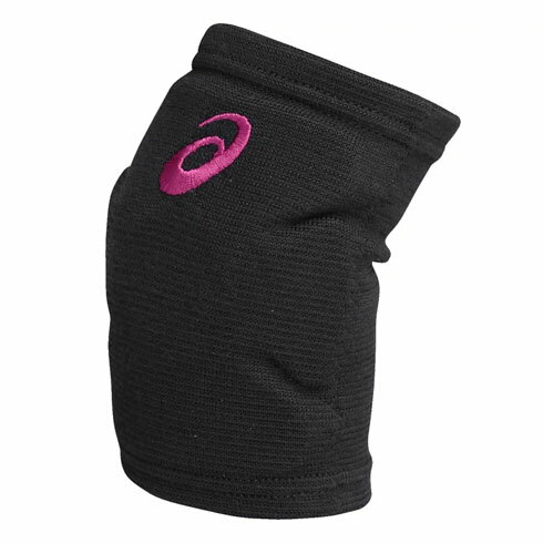 【取り寄せ】ASICS アシックス バレーボール サポーター VBエルボーパツドGELパツド ユニセックス 肘 ひじ (24ss) ブラック×ブライトローズ 3...