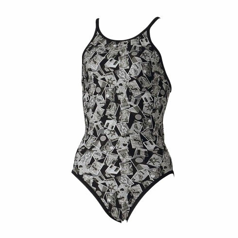 スピード (SPEEDO) 水泳 競泳練習用水着 ジャパリスカルトターンズスーツ レディース (24ss) ブラック STW02421-K 店頭展示品 箱なし 返品不可