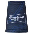 【決算特別価格】ローリングス (rawlings) 野球 リストバンド 2個セット 両腕用 小物 アクセサリー (24aw) ネイビー AAW14F01-N