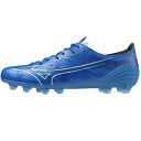 ミズノ (MIZUNO) サッカースパイク ミズノアルファ プロ PRO (24aw) レーザーブルー×ホワイト×ゴールド 2E相当 P1GA246427【SA...