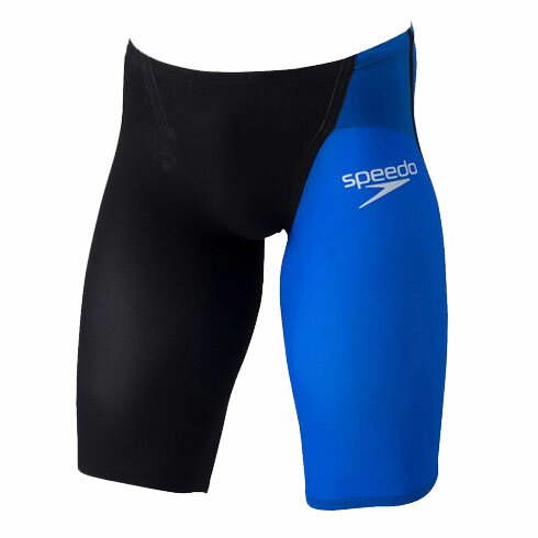スピード (SPEEDO) 競泳用水着 スイム スイミング ファストスキンプロ3ジャマー メンズ (24aw) ブラック×ブルー SC62101F-KB 店頭展示品 箱なし 返品交換不可【SS251250】
