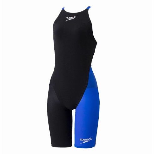 スピード (SPEEDO) 競泳用水着 WA承認 ファストスキンプロ3オープンバックニースキン レディース (24aw) SCW12101F-KB 店頭展示品 箱なし 返品交換不可