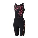 スピード (SPEEDO) フィットネス用水着 スプラッシュドットルースンニースキン レディース (24aw) ミネラルレッド SFW12059-MR 店頭展示品 箱なし 返品交換不可【SS2509】