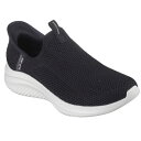 スケッチャーズ (skechers) スニーカー シューズ スリップインズ ウルトラ フレックス 3.0 イージー ウィン ワイド レディース ブラック 150...