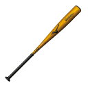 ミズノ (MIZUNO) 少年野球 軟式用バット 金属製 Vコング ジュニア (24aw) ゴールド 78cm 1CJMY18178-50