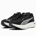プーマ (PUMA) ランニングシューズ マラソン ディヴィエイト ニトロ 3 メンズ (24aw) ブラック×ホワイト 30970701 309707-01