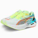 プーマ (PUMA) ランニングシューズ マラソン ディヴィエイト ニトロ 3 マラソンシリーズ レディス (24aw) ナイトロブルーフィジーアップル 310...