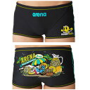 アリーナ (arena) 水泳 競泳 練習用水着 ECOタフ トレーニングスパッツ メンズ (24aw) ブラック AS4FWM09M-BK01 箱なし 店頭展...