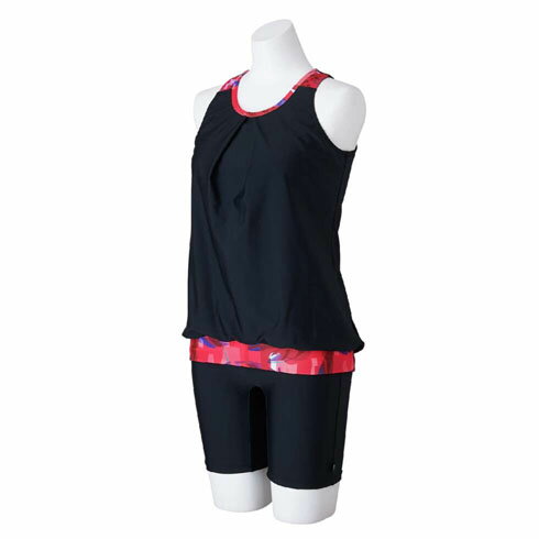 ミズノ (MIZUNO) アクアフィットネス水着 スイミング プール セパレーツ ボタン付き レディース (24aw) ブラック N2JGB84496 店頭展示品 箱なし 返品交換不可 ミズノ (MIZUNO) アクアフィットネス水着 スイミング プール セパレーツ ボタン付き レディース (24aw) ブラック N2JGB84496 店頭展示品 箱なし 返品交換不可