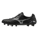 ミズノ (MIZUNO) サッカースパイク モナルシーダNEO III ELITE エリート (25ss) ブラック×シルバー P1GA242003