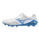 ミズノ (MIZUNO) サッカースパイク モナルシーダNEO III ELITE エリート (24aw) ホワイト×ブルー P1GA242025