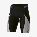 スピード (Speedo) 競泳用水着 フレックスシグマカイジュニアジャマー ジュニア (25ss) シルバー 140-150 SCB62301F-SN 店頭展示品 箱なし 返品交換不可