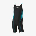 スピード (Speedo) 競泳用水着 フレックスゼロ2ジュニアオープンバックニースキン (25ss) アクアリウム 120-150 SCG12206F-AK ...