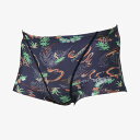 スピード (Speedo) 競泳 練習用水着 サンオンザシーターンズボックス メンズ (25ss) ネイビーブルー M-O ST52505-NB 店頭展示品 箱...