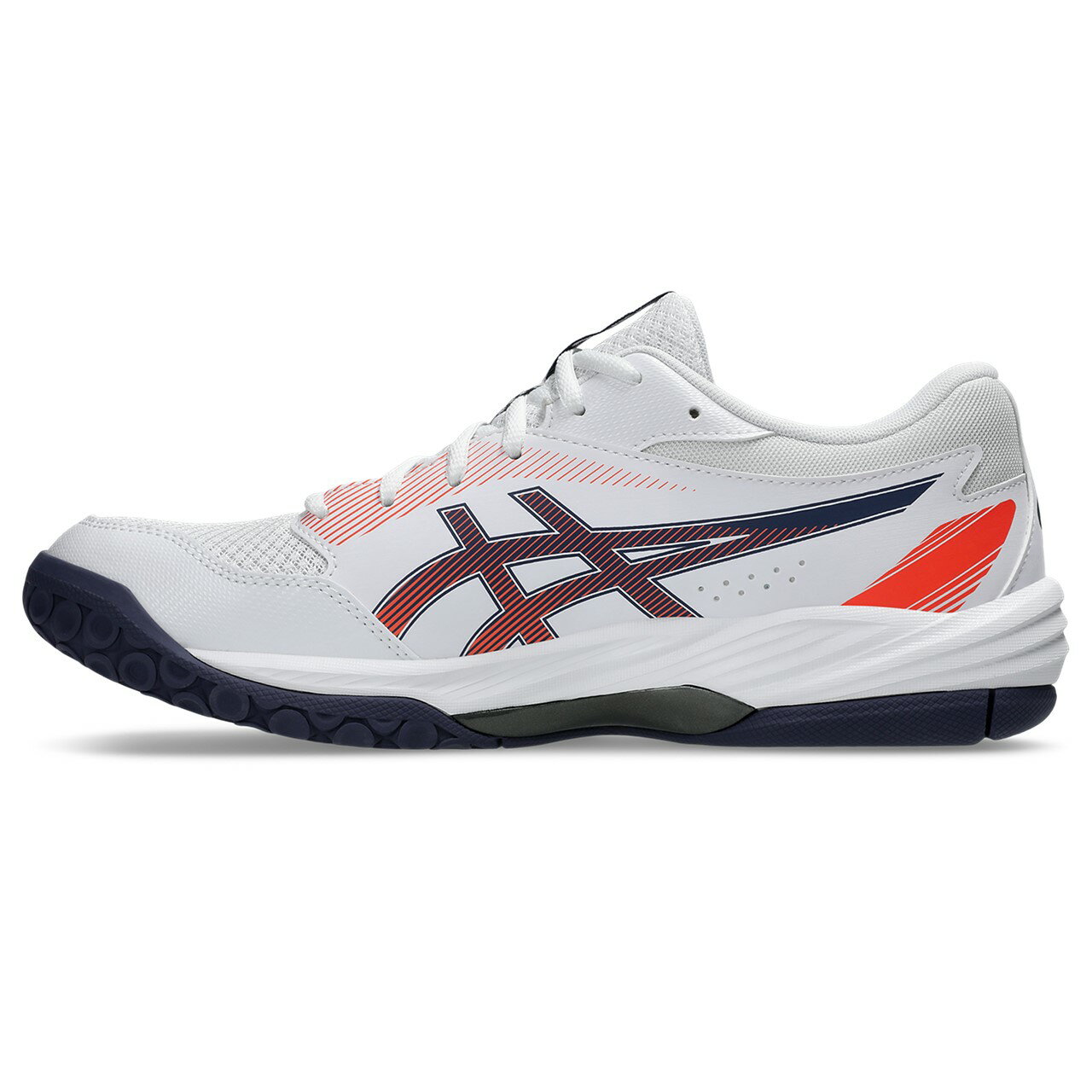 アシックス (asics) ハンドボール インドアシューズ GEL-TASK 4 ゲルタスク メンズ (25ss) ホワイト×インディゴ スタンダードラスト 1071A103-101