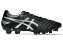 アシックス (asics) サッカー スパイク シューズ DS LIGHT ADVANCE WIDE ディーエスライト ワイド ユニセックス (25ss) ブラック×ピュアシルバー 1103A098-001(4)