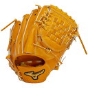 ミズノ (MIZUNO) 一般野球 硬式用グローブ グラブ ミズノプロ Classic クラシック 投手用1 ヨコ型 ピッチャー用 (25ss) ビターオレンジ サイズ11 1AJGH32101-542