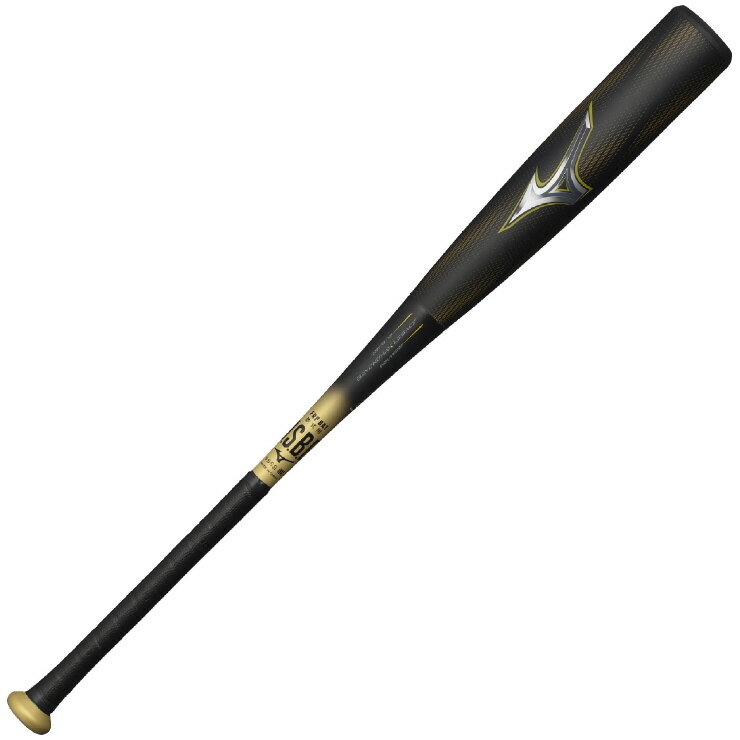 ミズノ (MIZUNO) 一般野球 軟式用バット BEYOND MAX ビヨンドマックスレガシー FRP製バット (25ss) ブラック×ゴールド 84cm/720g トップバランス 1CJBR19884-0950
