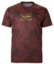 ローリングス (Rawlings) 野球 アパレル 半袖シャツ GS2 ゴーストスモーク2 Tシャツ (25ss) マルーン AST15S02-MA【SS2506】(4)