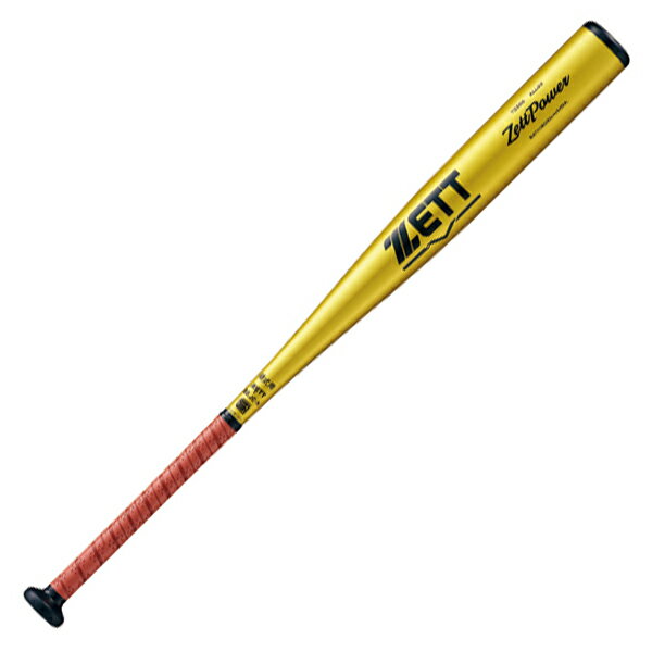 ゼット (ZETT) 一般野球 硬式用バット ZETTPOWER ゼットパワー 金属バット (25ss) イエローゴールド 83cm 900g ミドルヘッドバランス BAT11383-5301