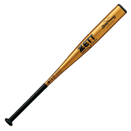 ゼット (ZETT) 一般野球 硬式用バット ZETTPOWER ゼットパワーHB 金属バット (25ss) ゴールド 84cm 900g ヘッドバランス BAT16384-8200 ゼット (ZETT) 一般野球 硬式用バット ZETTPOWER ゼットパワーHB 金属バット (25ss) ゴールド 84cm 900g ヘッドバランス BAT16384-8200