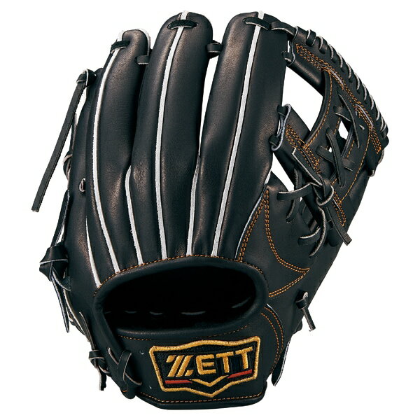 楽天ソブエスポーツゼット （ZETT） 一般野球 硬式用グローブ グラブ プロステイタス 内野手用 二塁手 遊撃手用 （25ss） ブラック サイズ3 BPROG364-1900