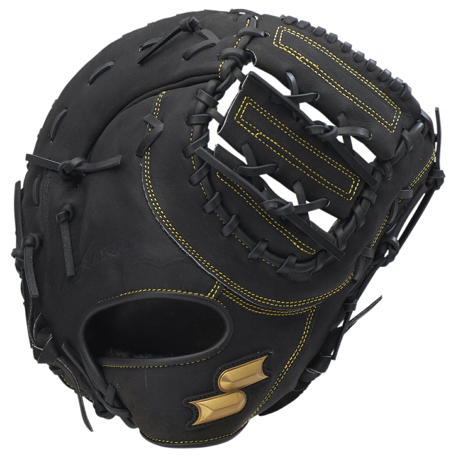 エスエスケイ (SSK) 少年野球 軟式グローブ ウインドリーム ジュニア 一塁手用 ファースト用 (25ss) ブラック WJF124-90