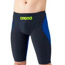 アリーナ (arena) 競泳用水着 布帛水着 アクアフォースフュージョントライ ジュニアハーフスパッツ (24aw) 120-140 ARN-1011MJ-N...